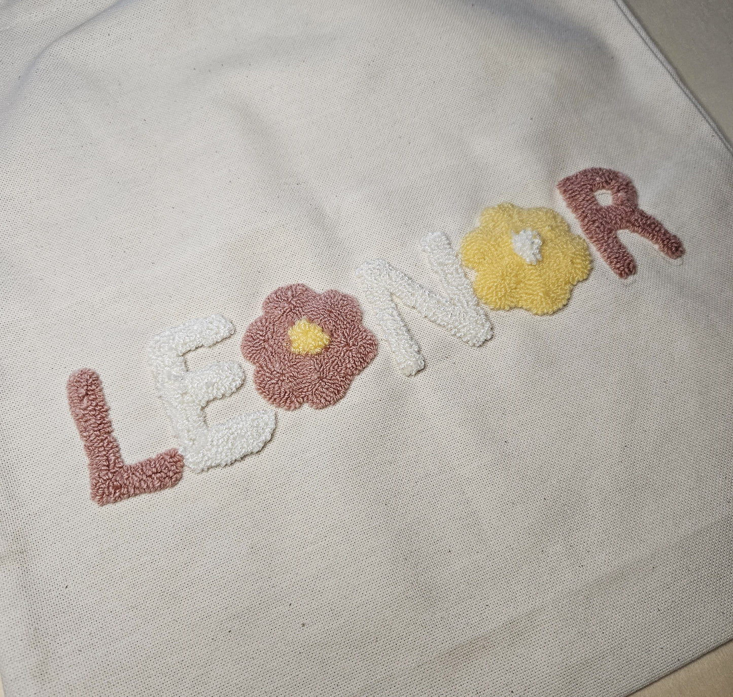 Encanto Bordado – Saco de Algodão Personalizado