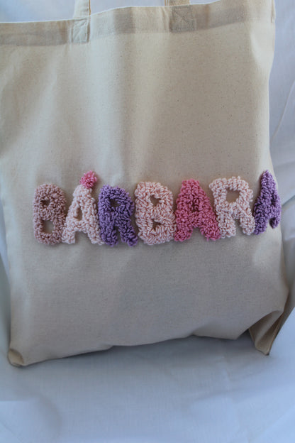 Encanto Bordado – Saco de Algodão Personalizado