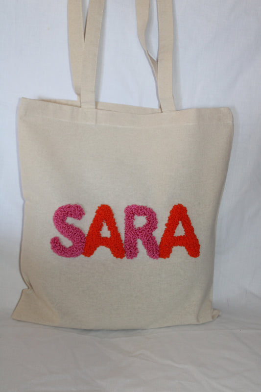 Encanto Bordado – Saco de Algodão Personalizado