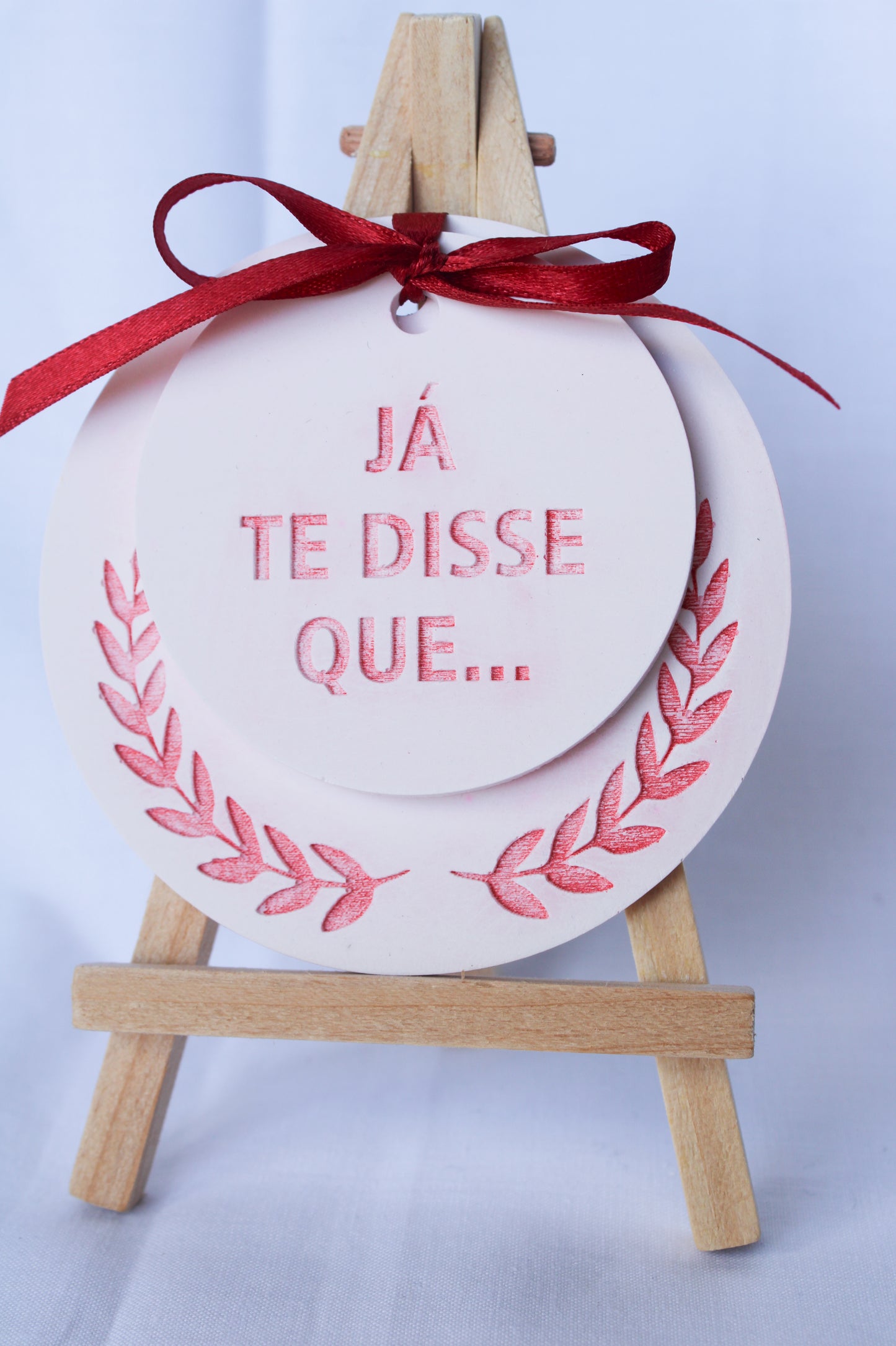 "Já te disse..."